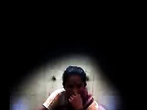 Tamil maid unaffected by high-strung bathroom50